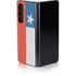 Chile Flag Distressed Galaxy Z Fold5 5G Skin